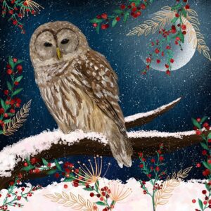Woodland Owl - OTHT Charity Christmas Cards