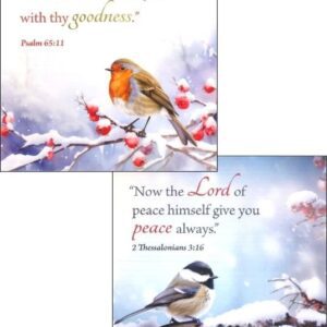 Winter Birds - Pack of 16 Christmas Cards