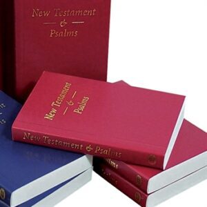 KJV Pocket New Testament & Psalms - Red