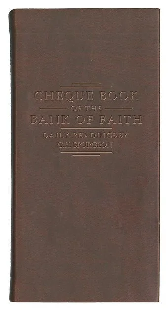 Cheque Book of the Bank of Faith (Burgundy)