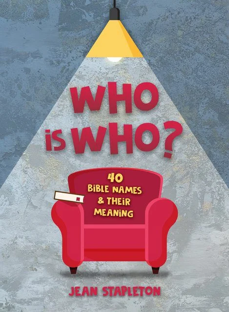 A grey book cover with an armchair and a light above it with the titles Who is Who?