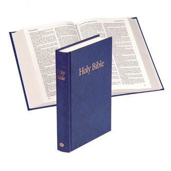 KJV Windsor Text Bible, Blue Hardback