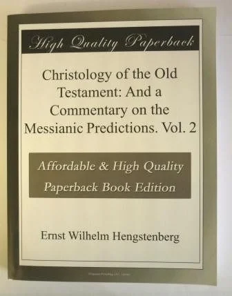 Christology of the Old Testament: 