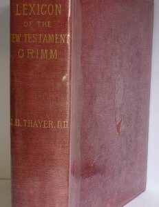 Greek-English Lexicon of the New Testament