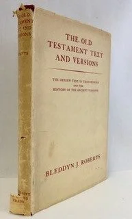 Old Testament Text and Versions