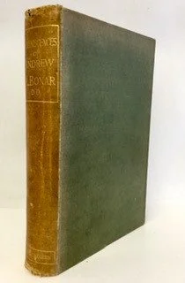 Reminiscences of Andrew Bonar DD