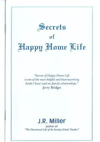 Secrets of Happy Home Life