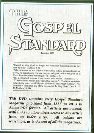 The Gospel Standard 1835-2013 (DVD)