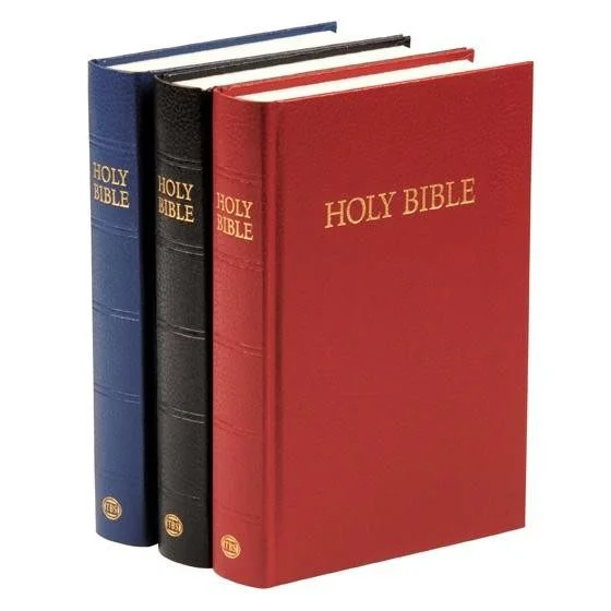 KJV Royal Ruby Bible, Red or Black hardback