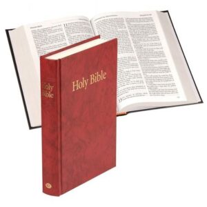 KJV Windsor Text Bible, Red Hardback