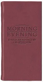 Morning and Evening Portions (Burgundy)