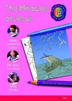 Bible Colour & Learn - Miracles of Jesus