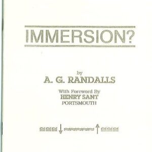 Immersion?