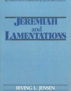 Commentary on Jeremiah and Lamentations