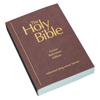 KJV Pocket Reference Bible, Soft vinyl red