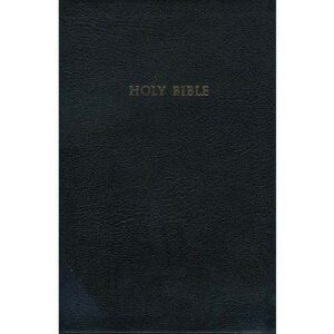 The King James Study Bible Black Bonded Leather