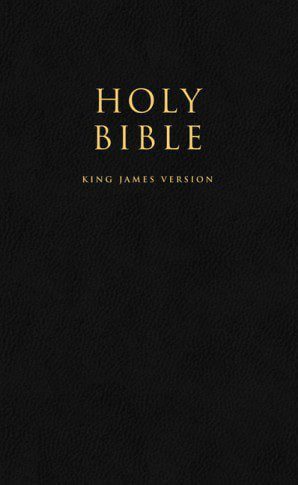 KJV Bible black