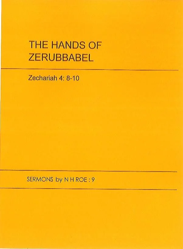 The Hands of Zerubbabel