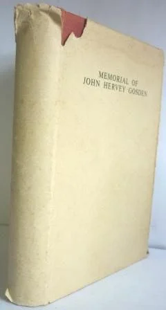 Memorial of John Hervey Gosden