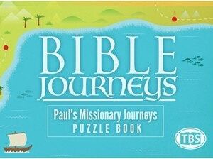 Bible Journeys Puzzle Book - Paul's Missionary Journeys