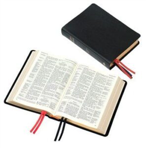 KJV Large Print Westminster Reference Bible, Black, Hardback