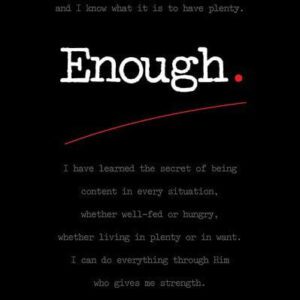 Enough
