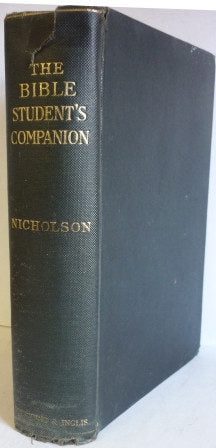 Bible Student's Companion
