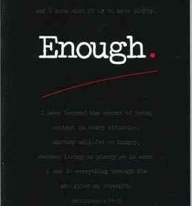Enough.