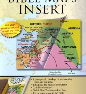 Then and Now Bible Maps Insert