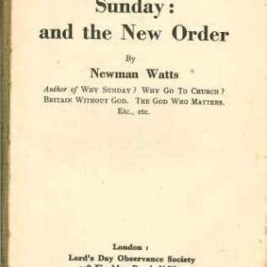 Sunday: And the New Order