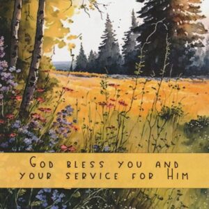 Your Service - Greetings Card