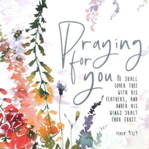 Praying for You - Greetings Card