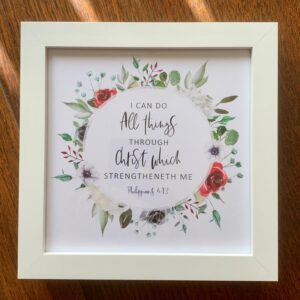 Framed Print - I Can Do All Things