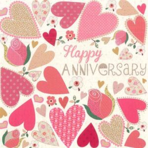 Happy Anniversary - Greetings Card