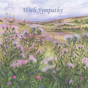 With Sympathy - Greetings Card