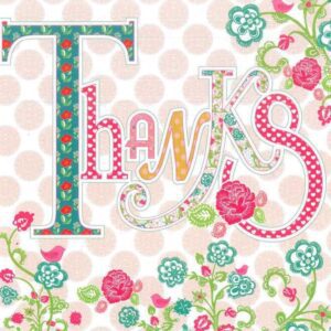 Thanks - Greetings Card