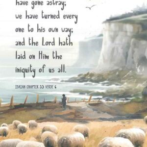 Postcard - All we like sheep/Not what I feel or do