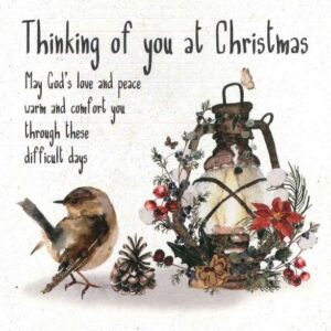 Thinking of You - Individual Christmas Card