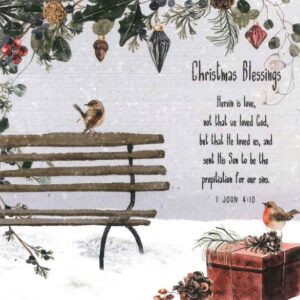 Christmas Blessings - Individual Christmas Card