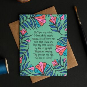 Be Thou My Vision - Hymn Greetings Card