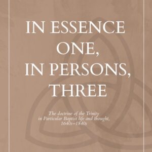 In Essence One, In Persons Three
