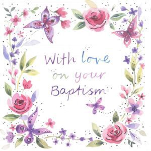 Greetings Card - Baptism