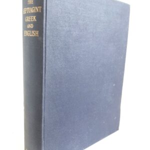 Septuagint Version of Old Testament with English Text