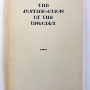 Justification of the Ungodly