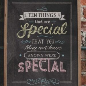 Ten Things That Are Special