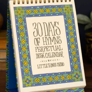 30 Days of Hymns Perpetual Desk Calendar (Volume 1)