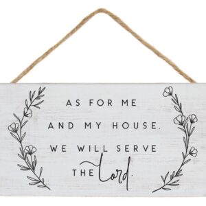 As For Me and My House - Hanging plaque