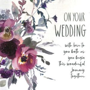 On your Wedding - Greetings Card