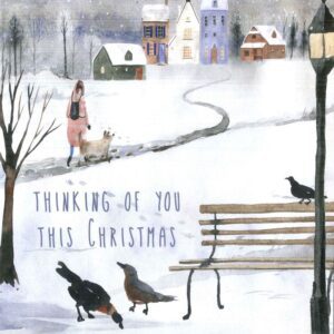 Thinking of You - Individual Christmas Card