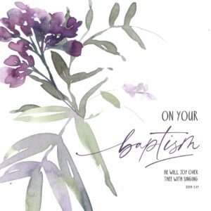 Baptism - Greetings Card